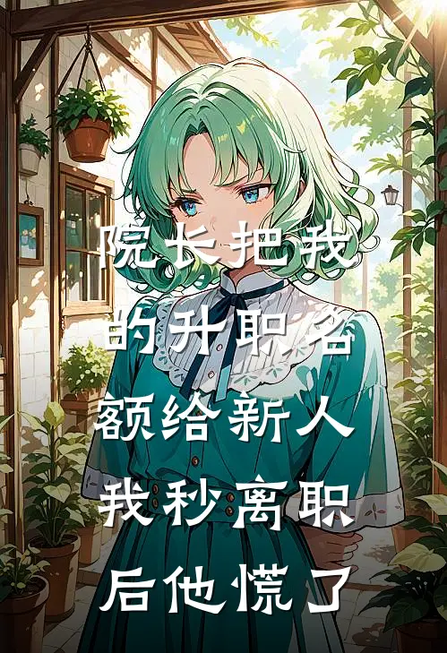 院长把我的升职名额给新人，我秒离职后他慌了