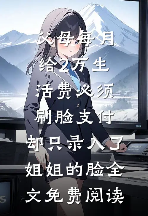 父母每月给2万生活费必须刷脸支付，却只录入了姐姐的脸全文免费阅读