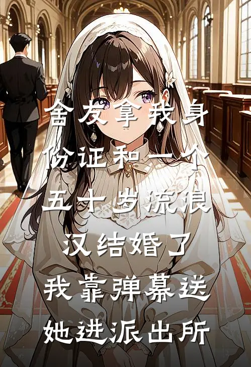 舍友拿我身份证和一个五十岁流浪汉结婚了，我靠弹幕送她进派出所