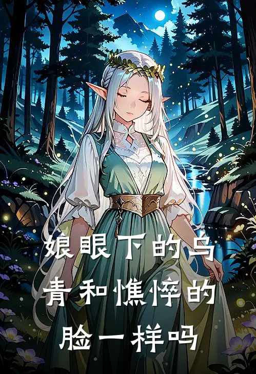 娘眼下的乌青和憔悴的脸一样吗