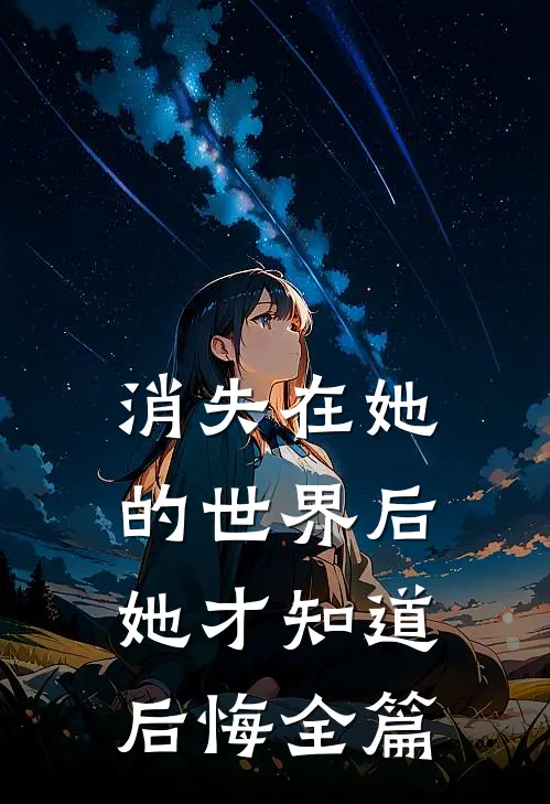 消失在她的世界后她才知道后悔全篇
