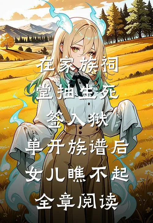 在家族祠堂抽生死签入狱，单开族谱后女儿瞧不起全章阅读