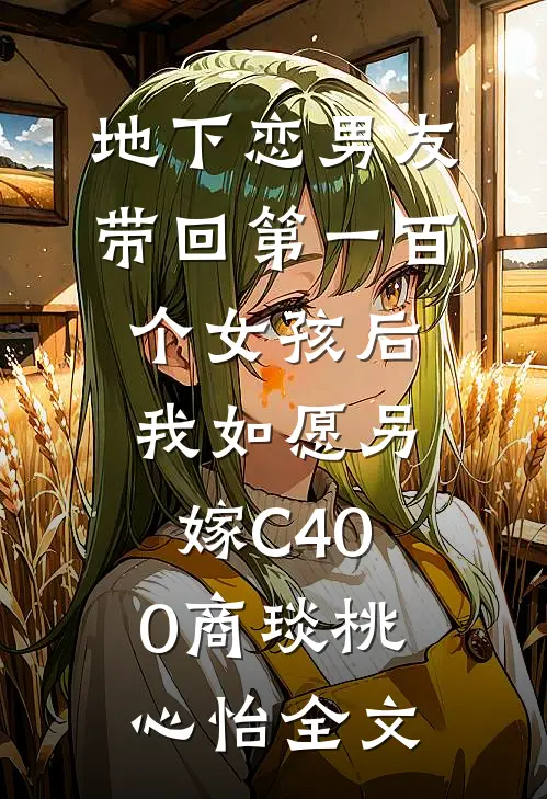 地下恋男友带回第一百个女孩后，我如愿另嫁C400商琰桃心怡全文
