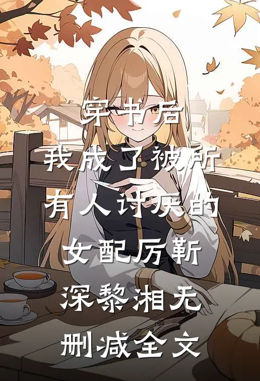 穿书后，我成了被所有人讨厌的女配厉靳深黎湘无删减全文