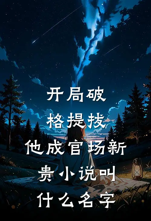 开局破格提拔，他成官场新贵小说叫什么名字