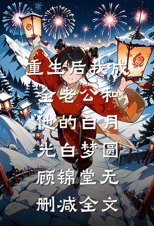 重生后我成全老公和他的白月光白梦圆顾锦堂无删减全文