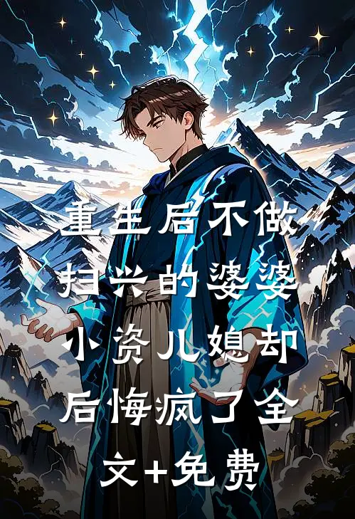 重生后不做扫兴的婆婆，小资儿媳却后悔疯了全文+免费