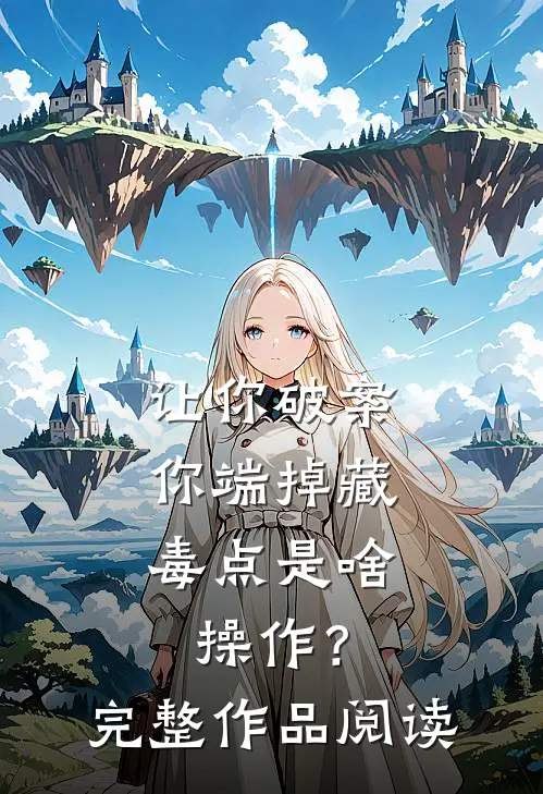 让你破案，你端掉藏毒点是啥操作？完整作品阅读