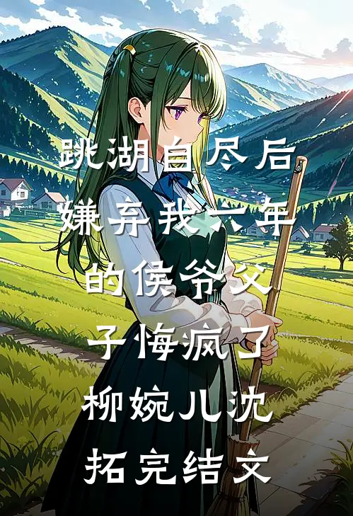 跳湖自尽后，嫌弃我六年的侯爷父子悔疯了柳婉儿沈拓完结文