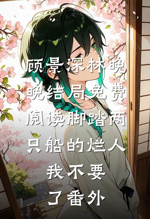 顾景深林晚晚结局免费阅读脚踏两只船的烂人，我不要了番外