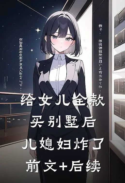 给女儿全款买别墅后，儿媳妇炸了前文+后续