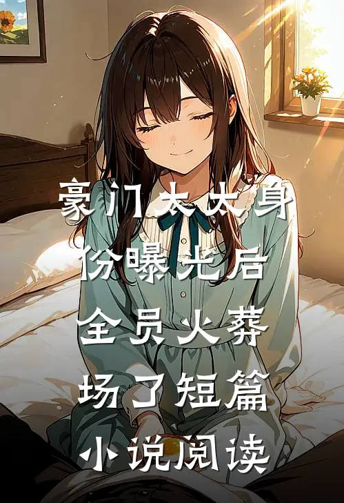 豪门太太身份曝光后，全员火葬场了短篇小说阅读