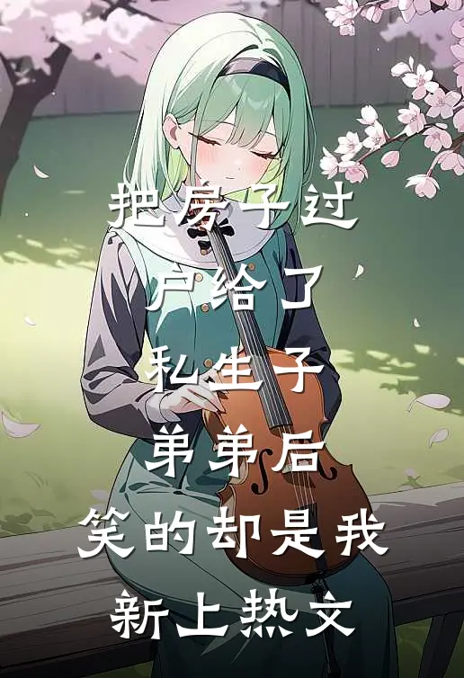 把房子过户给了私生子弟弟后，笑的却是我新上热文
