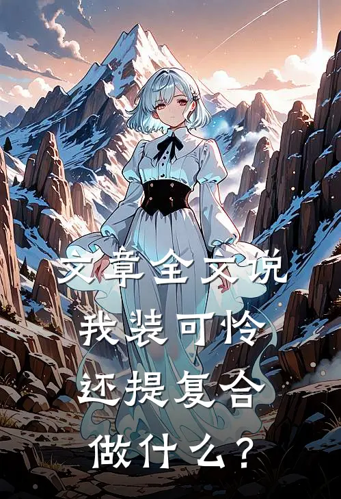 文章全文说我装可怜，还提复合做什么？