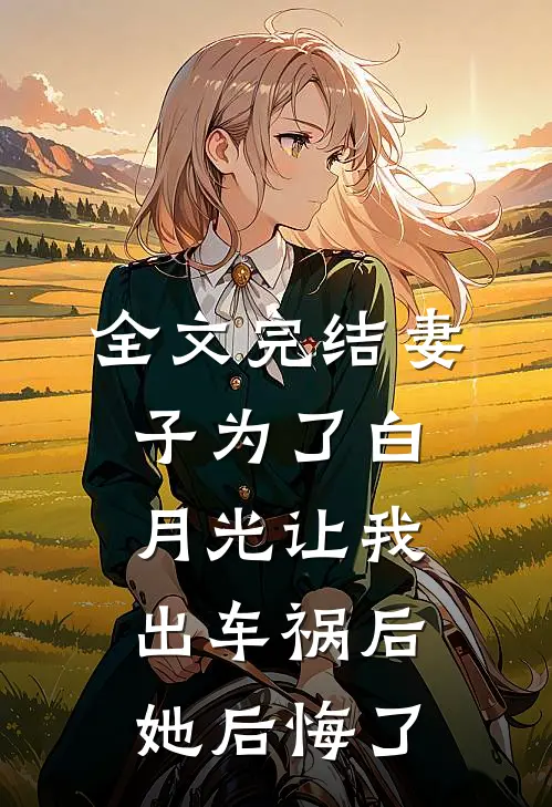 全文完结妻子为了白月光让我出车祸后，她后悔了