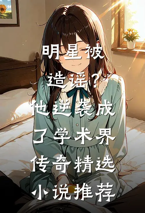明星被造谣？他逆袭成了学术界传奇精选小说推荐