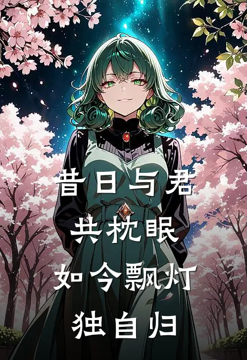 昔日与君共枕眠，如今飘灯独自归