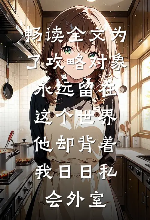 畅读全文为了攻略对象永远留在这个世界，他却背着我日日私会外室