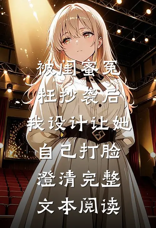被闺蜜冤枉抄袭后，我设计让她自己打脸澄清完整文本阅读