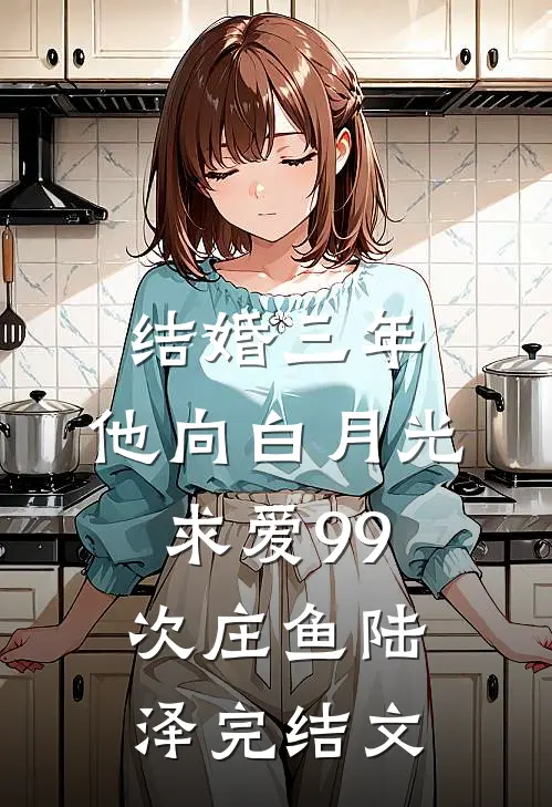 结婚三年，他向白月光求爱99次庄鱼陆泽完结文