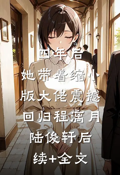 四年后，她带着缩小版大佬震撼回归程漓月陆俊轩后续+全文