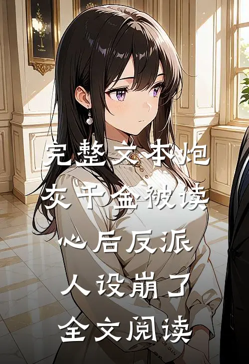 完整文本炮灰千金被读心后反派人设崩了全文阅读