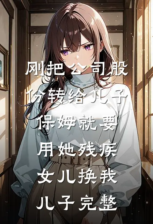 刚把公司股份转给儿子，保姆就要用她残疾女儿换我儿子完整
