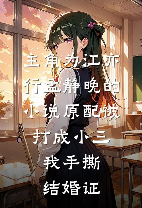 主角为江亦行孟静晚的小说原配被打成小三，我手撕结婚证