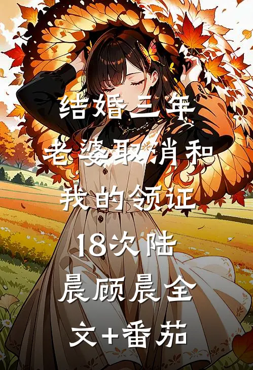 结婚三年，老婆取消和我的领证18次陆晨顾晨全文+番茄