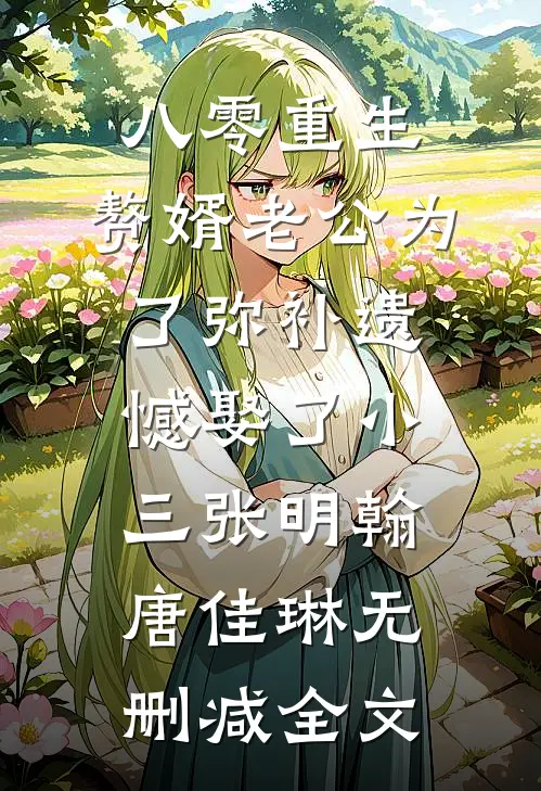 八零重生，赘婿老公为了弥补遗憾娶了小三张明翰唐佳琳无删减全文